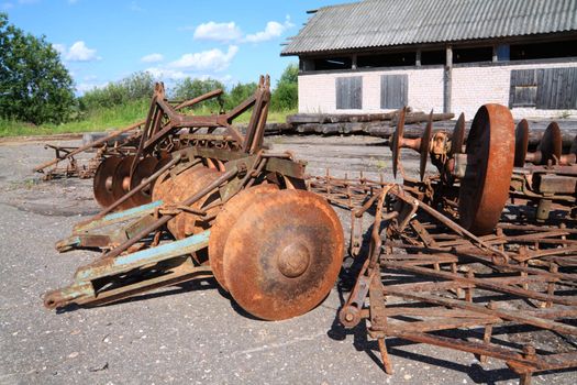 old agricultural mechanisms