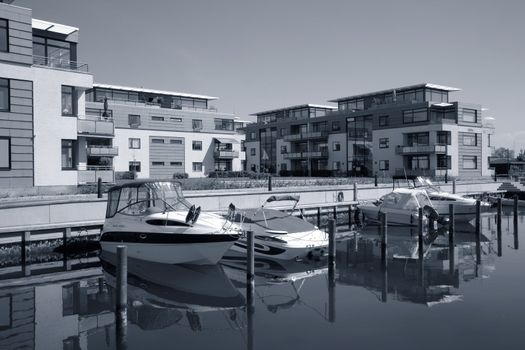 Modern waterfront condos - Denmark. - Duotone.