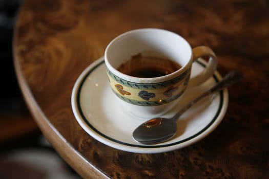 Nice cup of Italian espresso. Shallow DOF.