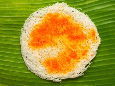 close up of indian putu mayam