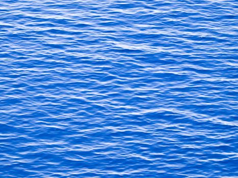 Ocean water with light wave ripples, ideal for backdrops or as a texture image