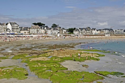 Quiberon, On the beach, Brittany, North France