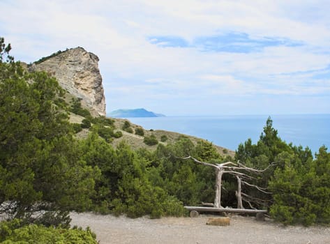 Crimean mountains in summer