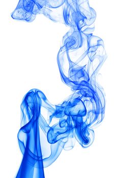 smoke isolated on a white background