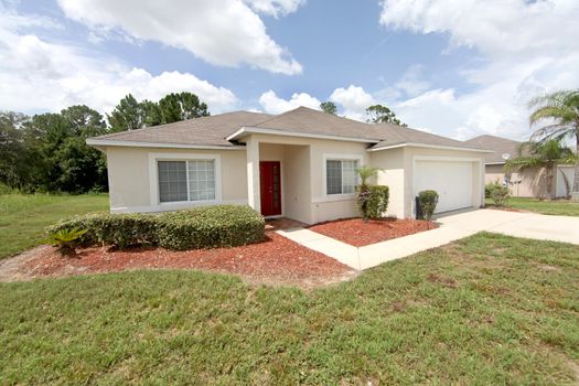 A Front Exterior of a Florida Home