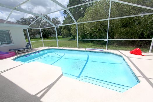 A Swimming Pool overlooking a Conservation Area