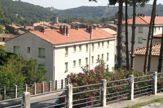 Center town of Anduze