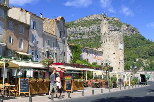 Center town of Anduze