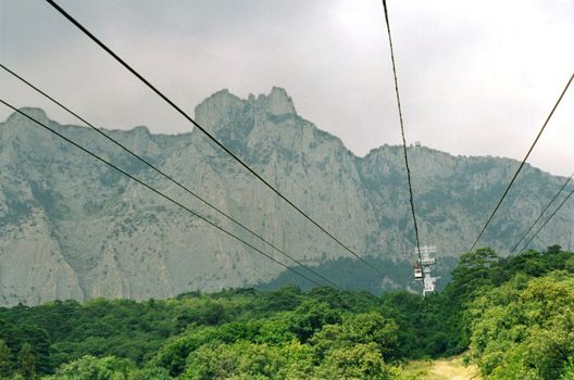 Funicular to mountains