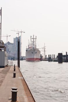 Port of Hamburg  is a port in Hamburg, Germany, on the river Elbe.