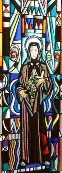 Saint Elisabeth stained glass