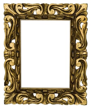 Antique italian Hand-carved Frame