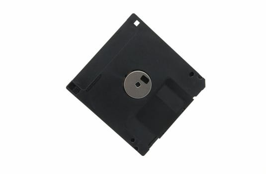 Diskette on a white background