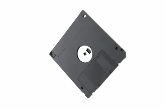 Diskette on a white background