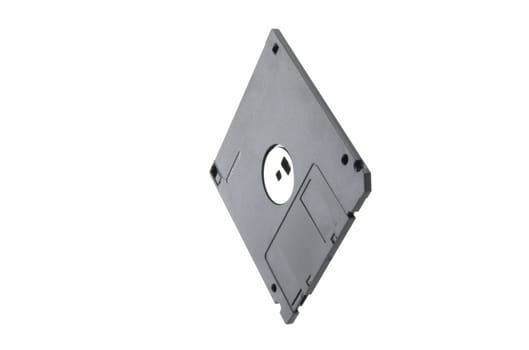 Diskette on a white background