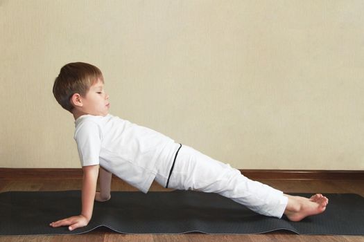 Baby yoga at home