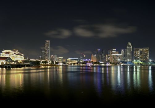 singapore night view