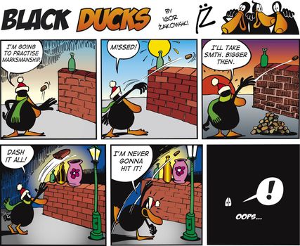 Black Ducks Comic Strip episode 68