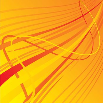 red orange abstract