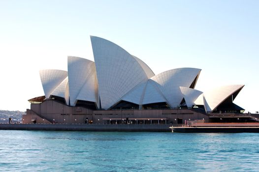 Sydney Opera House harbour in Sydney, Australia. Entertainment and a important landmark in Sydney