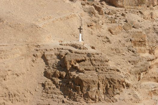 View on Cross, Judea desert, Israel