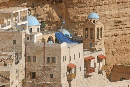 Saint George monastery in Judea desert