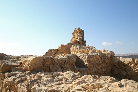 Masada fortress in Israel