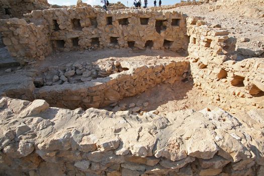 Masada fortress in Israel
