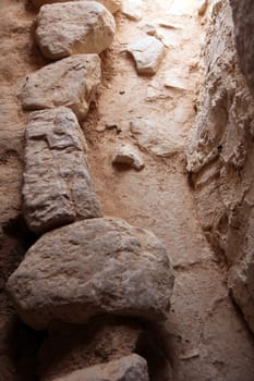 Residential caves of troglodyte in Matmata, Tunisia, Africa