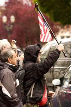 The Occupy Protestors in Portland, Oregon