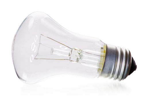 Electric bulb  on a white background