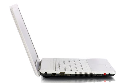 laptop isolated on white background