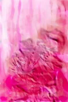 Artistic abstract in pink, background illustration made with graphic board