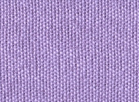 A close-up background of oldfashioned hand-woven flax linen with a rough structure in a modern trendy lilac color.