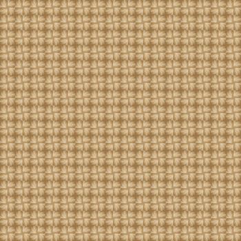 Seamless tileable background. Small beige fur flowers retro texture with an old-fashioned twist