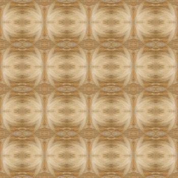 Beige tileable and seamless border or background texture made of fur tiles in an old-fashioned style