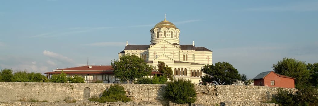 The orthodox Cathedral in Chersonese near Sevastopol