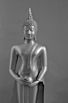 Statue buddha black & white