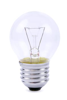Electric bulb  on a white background