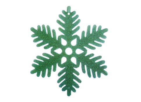 snowflakes isolated on white background