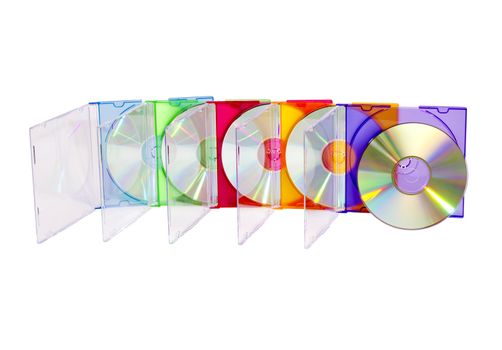 Colorful CD boxed set in the series