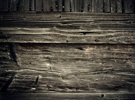 Old wooden planks. Abstract grungy background