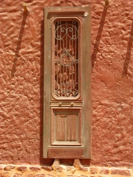 Old orient door, Marsa Alam, Egypt, Africa