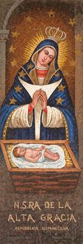 Icon of Madonna. Gift from Dominicana to Basilica of the Annunciation.