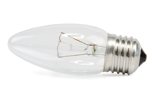 Electric bulb  on a white background