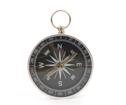 Compass isolated on the white