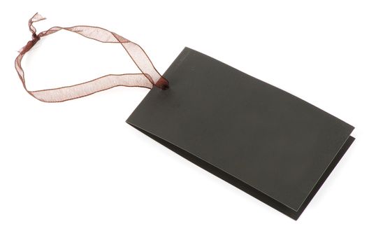 Blank tag isolated on a white backgrounds