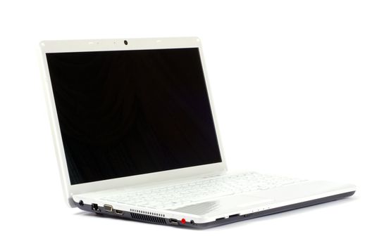 laptop isolated on white background