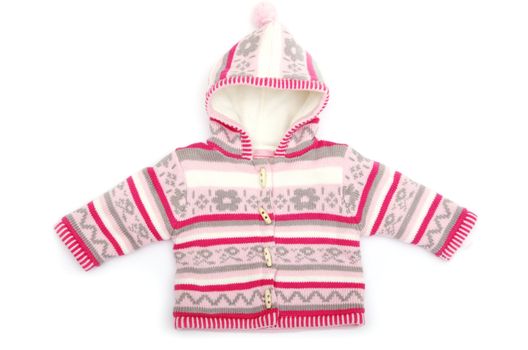  baby sweater isolated on a white background