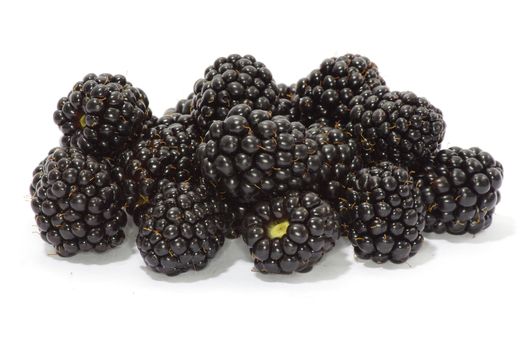 blackberry isolated on a white background